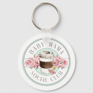 Porte-clés Baby Mama Social Club Aqua
