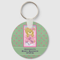 Baby shower d'ours rose bébé Favoriser