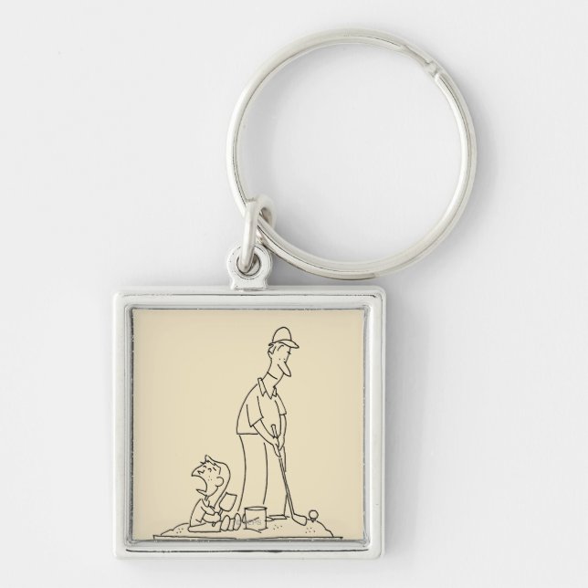 Porte-clés Bac à sable (Devant)