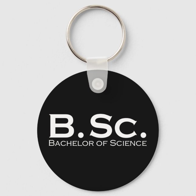 Porte-clés Bachelor of Science (Recto)