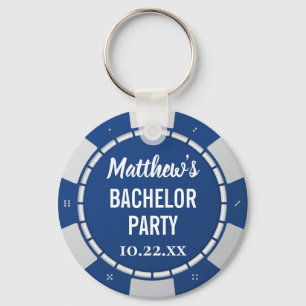 Porte-clés Bachelor Party Jeu Poker Chip