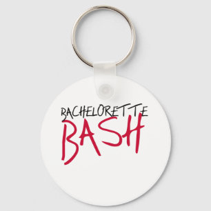 Porte-clés Bachelorette Noir/Rouge