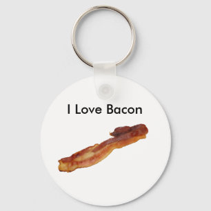 Porte-clés bacon, I Love Bacon