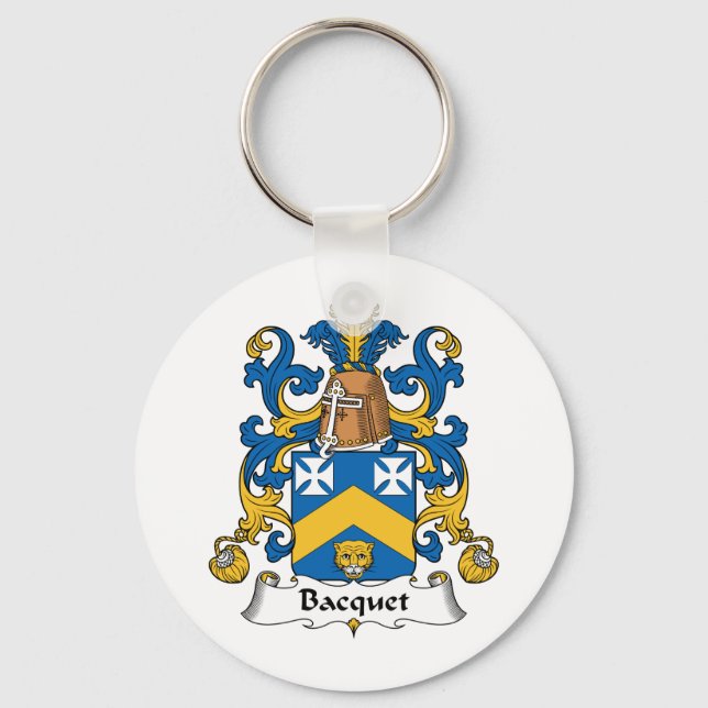 Porte-clés Bacquet Famille (Recto)