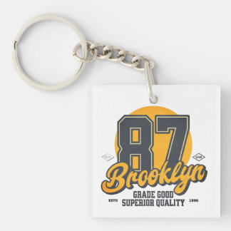 Porte-clés Badge Brooklyn