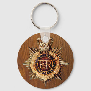 Porte-clés Badge de casquette de l'officier de police britann