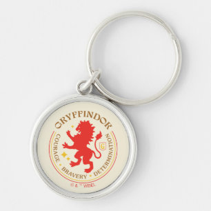 Porte-clés Badge de la Fierté de la maison de lion rouge GRYF