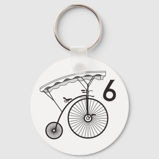 Porte-clés Badge Villager 6 (Recto)