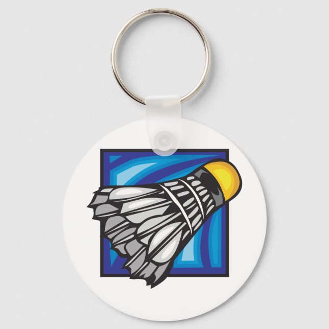 Porte-clés Badminton (Recto)