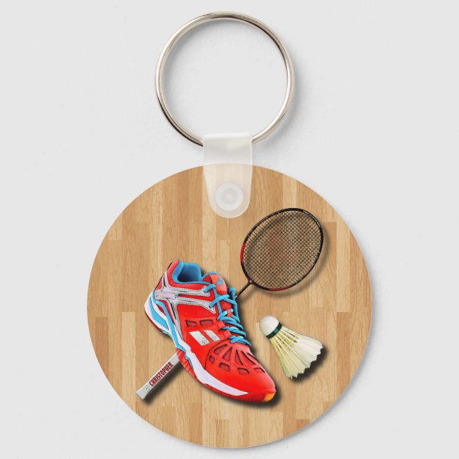Porte-clés Badminton Shoe (Recto)