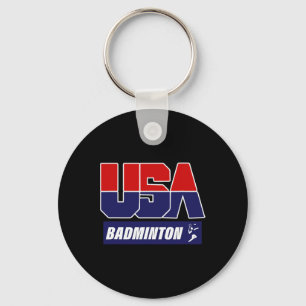 Porte-clés Badminton Usa