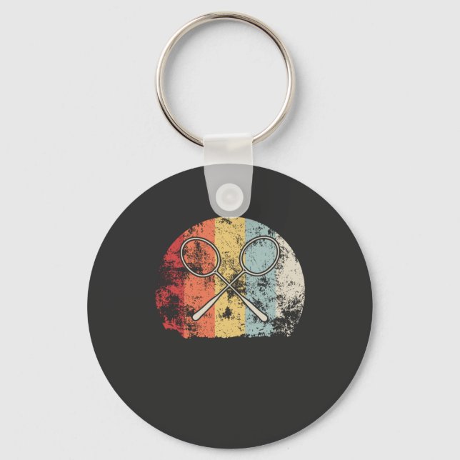 Porte-clés Badminton Vintage (Recto)