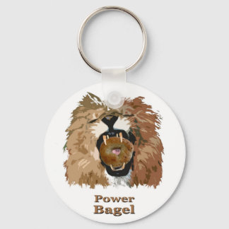 Porte-clés Bagel d'alimentation