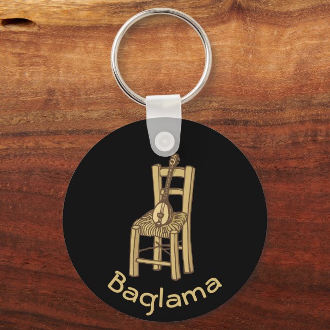Porte-clés Baglama sur Porte - clé président (Recto)