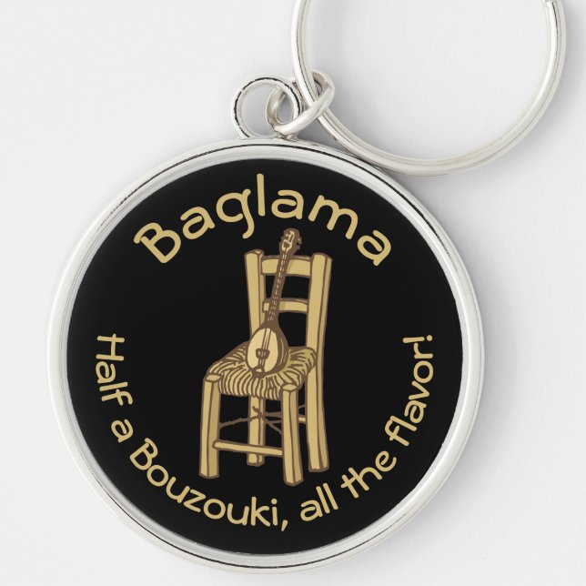 Porte-clés Baglama sur Porte - clé président (Devant)