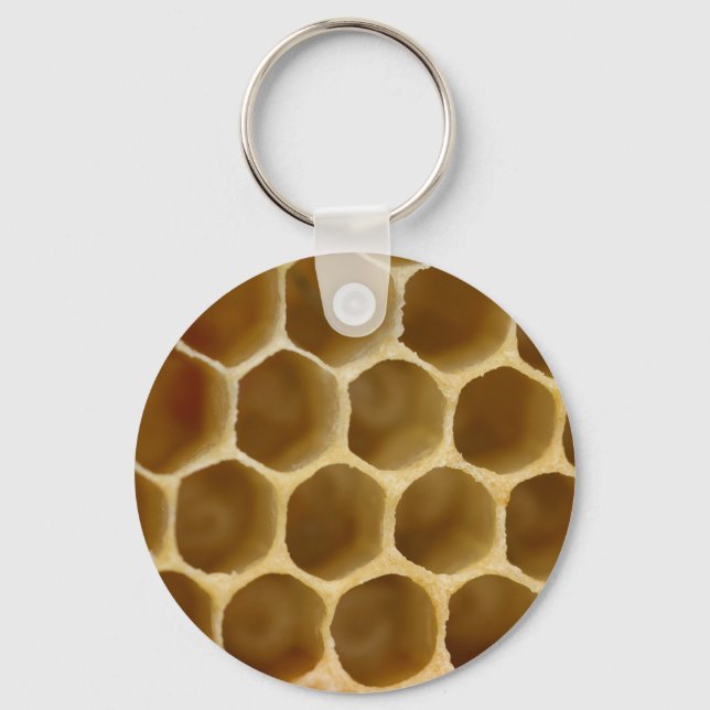 Porte-clés Bague à clé à peigne de miel (Recto)