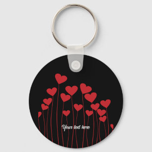 Porte-clés Bague à clé de la Saint-Valentin/amour - personnal