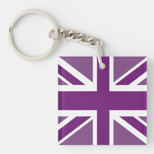 Porte-clés Bague à clé drapeau britannique