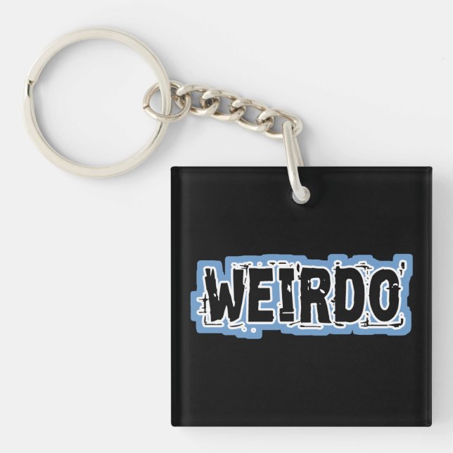 Porte-clés Bague à touches WEIRDO (Devant)