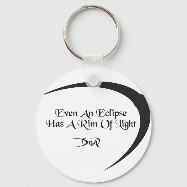 Porte-clés Bague clé Eclipse (Recto)