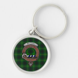 Porte-clés Bague de clé de clan MacArthur 1,44 po