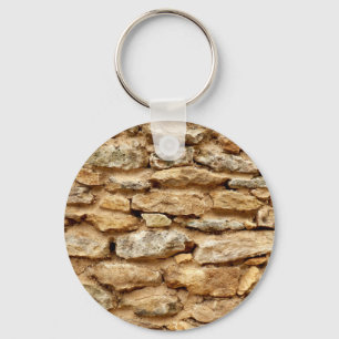 Porte-clés Bague de clé en pierre