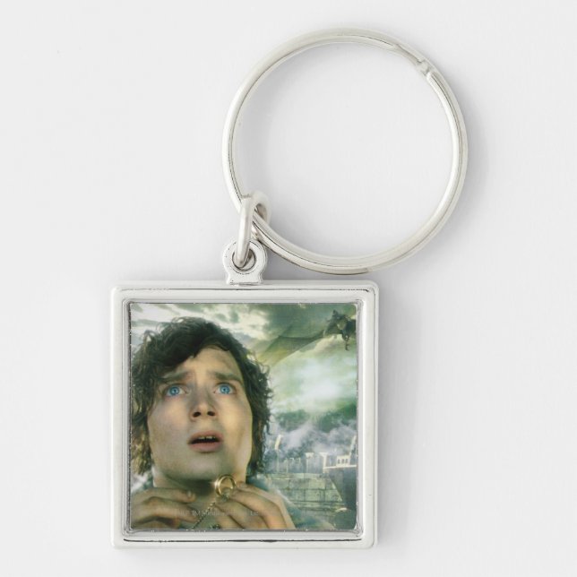 Porte-clés Bague de retenue FRODO™ effrayée (Devant)