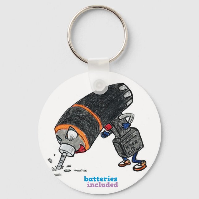 Porte-clés Bague de touche de perçage (Recto)