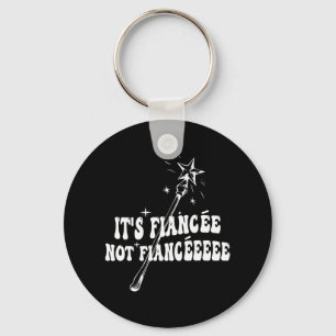 Porte-clés Baguette magique de fiançailles de future mariée d