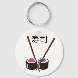 Porte-clés Baguettes japonaises pour sushi