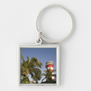 Porte-clés Bahamas, île de Grand Bahama, Freeport, Coucher