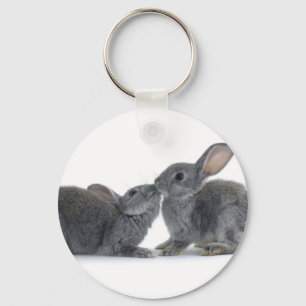 Porte-clés Baiser de lapin