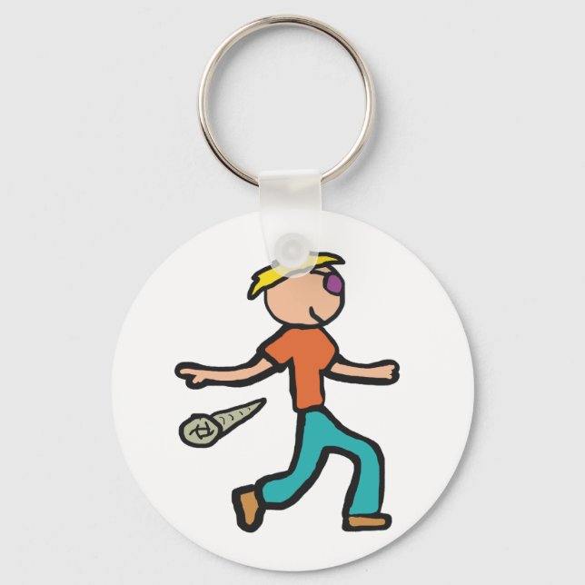 Porte-clés Baisse du micro (Recto)