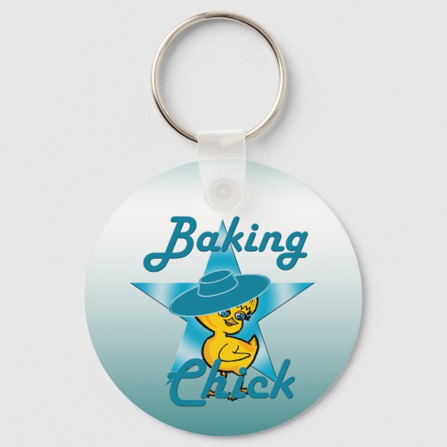 Porte-clés Baking Chat #7 (Recto)