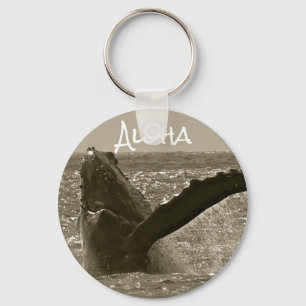 Porte-clés Baleine d'Aloha
