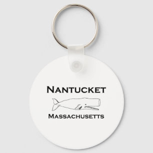 Porte-clés Baleine de Nantucket le Massachusetts