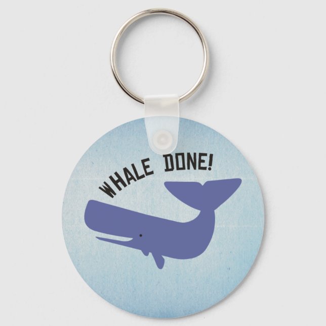 Porte-clés Baleine terminée (Recto)