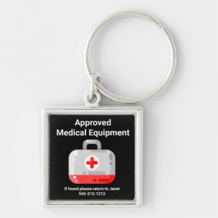 Porte-clés Balise de bagage d'équipement Médicale approuvé