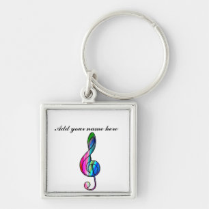 Porte-clés Balise de clé d'arbre en couleur_