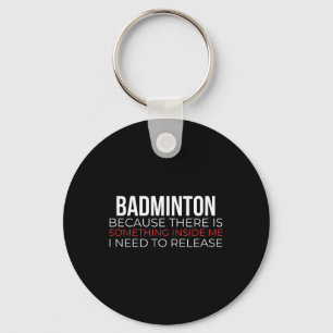 Porte-clés Ball Shutting de Badminton Racquet Sports Feather