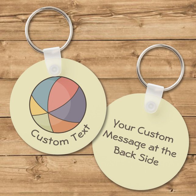 Porte-clés Balle de plage (Créateur téléchargé)