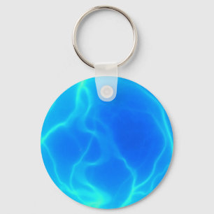 Porte-clés Balle de plasma bleu aqua photo