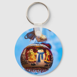 Porte-clés Balle de Snowman