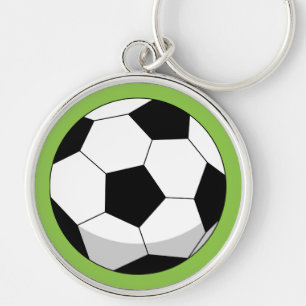 Porte-clés Balle de soccer en dessin