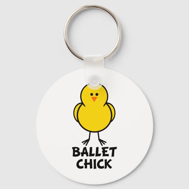 Porte-clés Ballet Chick (Recto)