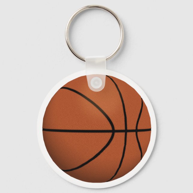 Porte-clés Ballon de basket: (Recto)