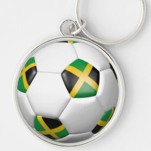 Porte-clés Ballon de football de la Jamaïque
