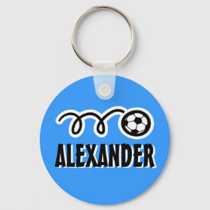 Porte-clés ballon de football personnalisé pour le
