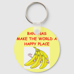Porte-clés bananes