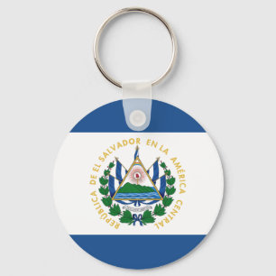 Porte-clés Bandera de El Salvador Keychain